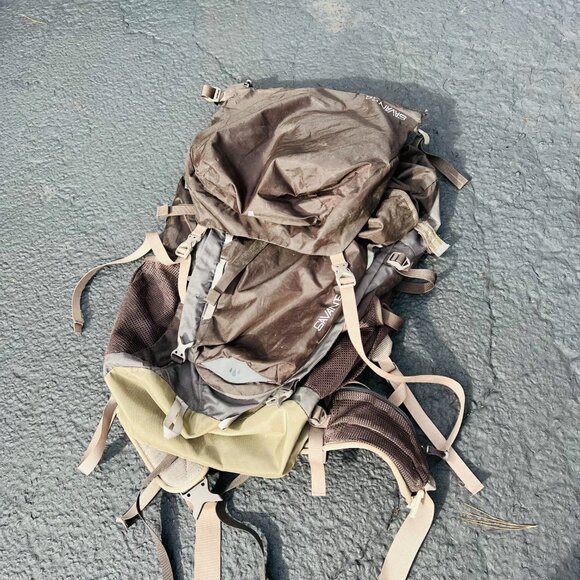 Gregory Savant 58 Backpack Unisex Large 58L Gray Hiking Camping Size Medium - Picture 3 of 16